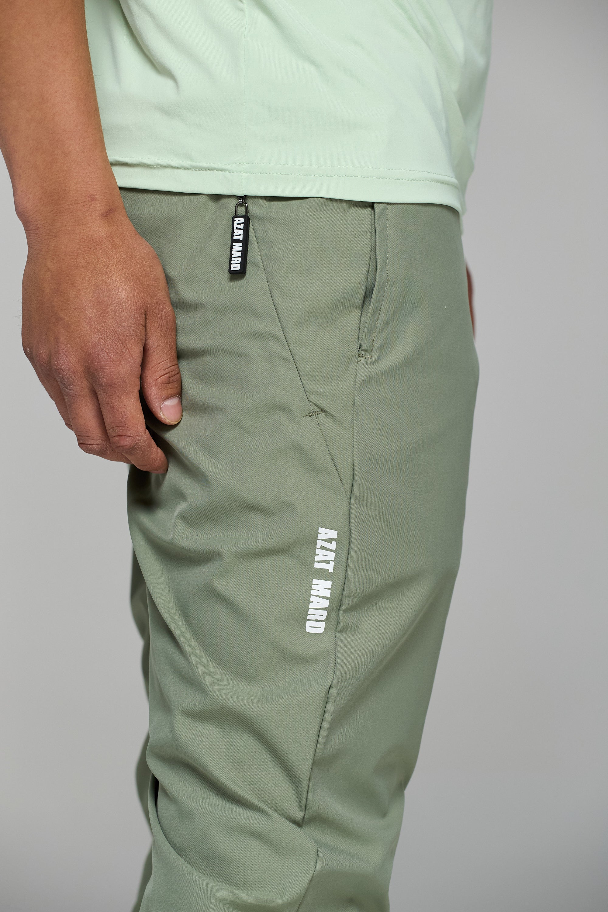 PASTEL GREEN ACTIVEWEAR POLO SHIRT