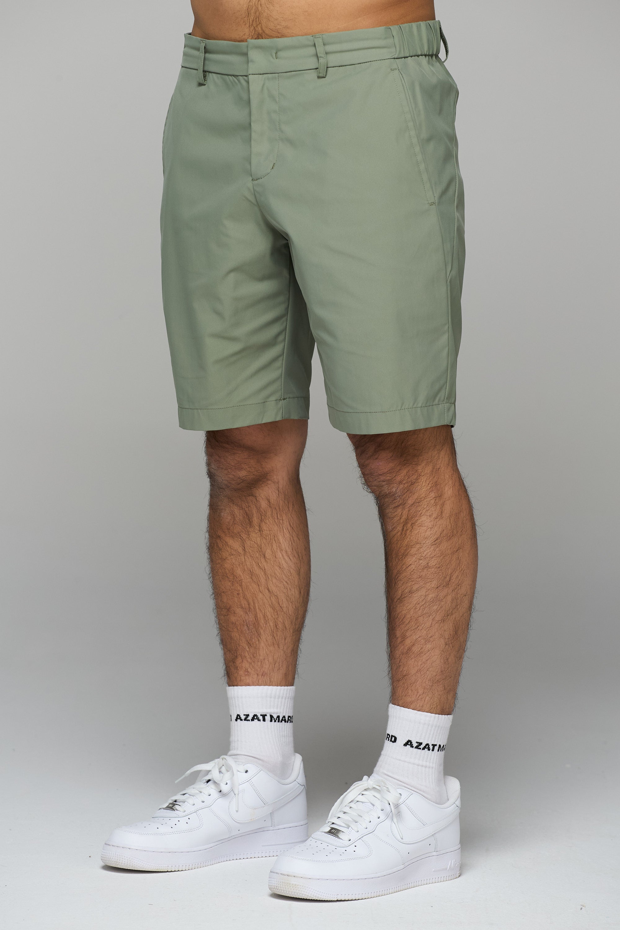 SHORT DE GOLF KAKI ACTIVEWEAR