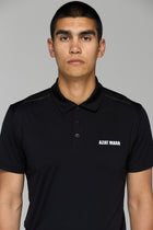 BLACK ACTIVEWEAR POLO