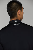 BLACK ACTIVEWEAR POLO