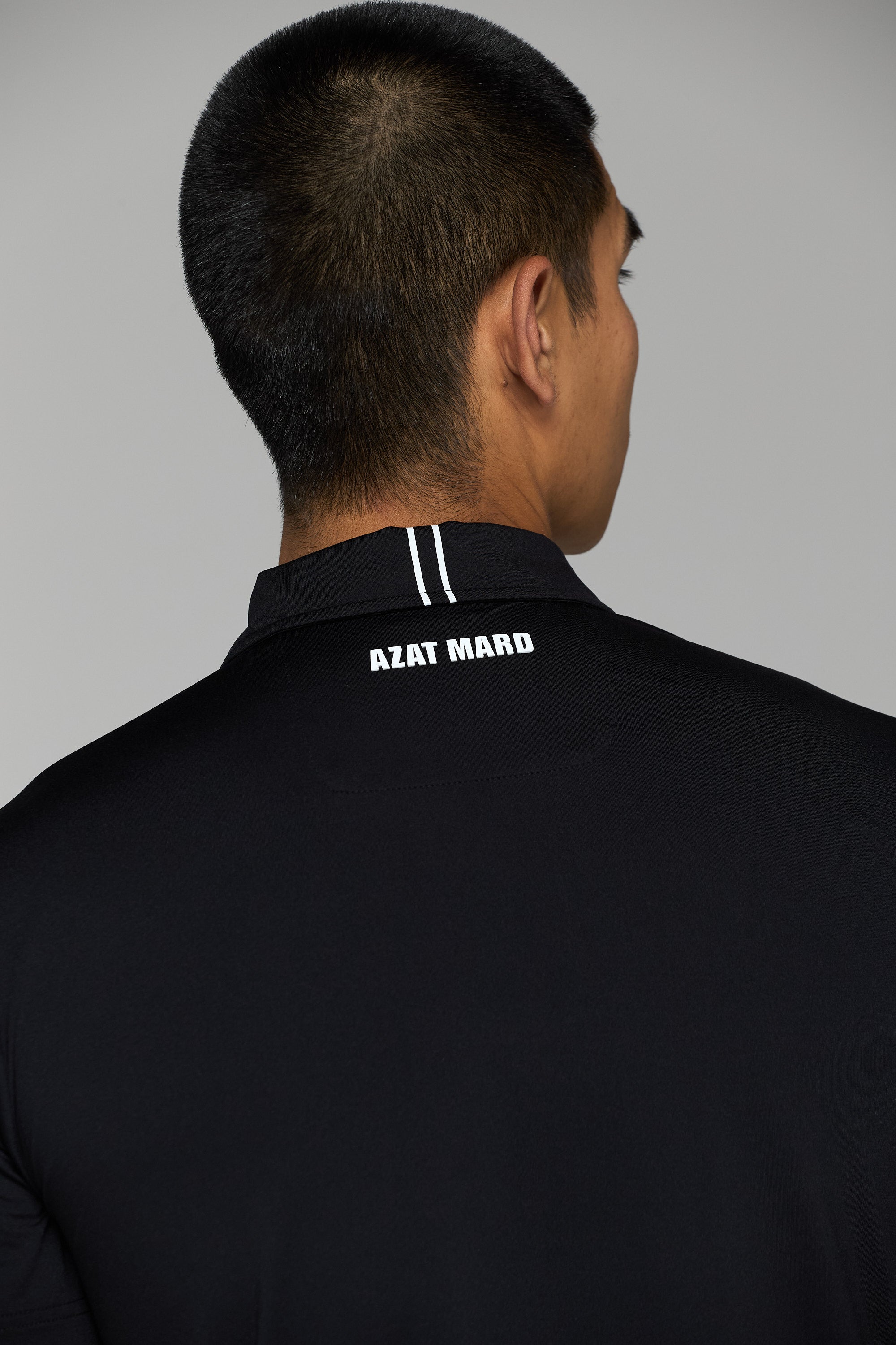 BLACK ACTIVEWEAR POLO