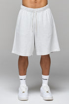 FIGHT CLUB LONG-LENGTH GREY SHORTS