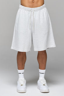 FIGHT CLUB LONG-LENGTH GREY SHORTS