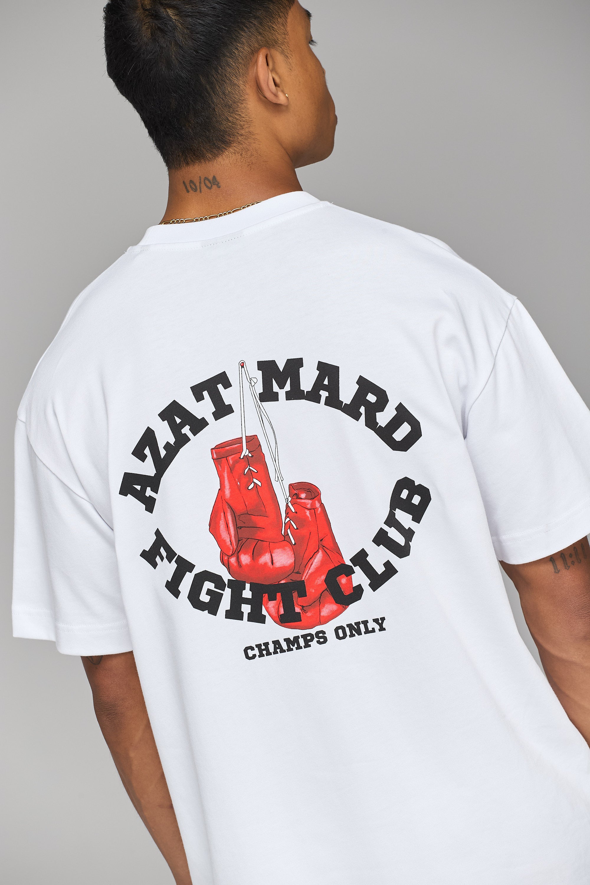 FIGHT CLUB WHITE T-SHIRT | Azat Mard