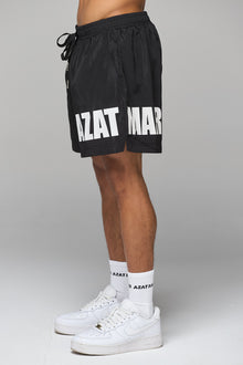 SHORT DE BAIN AVEC LOGO IMPACT NOIR