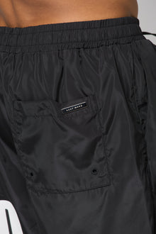 SHORT DE BAIN AVEC LOGO IMPACT NOIR