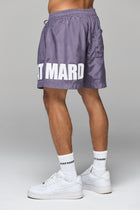 LILAC IMPACT LOGO SWIM SHORT