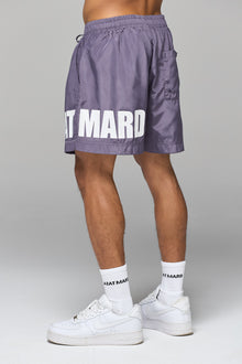 LILAC IMPACT LOGO SWIM SHORT