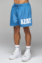 BLUE IMPACT LOGO SWIM SHORT