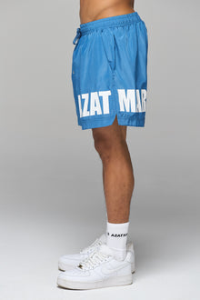 BLUE IMPACT LOGO SWIM SHORT