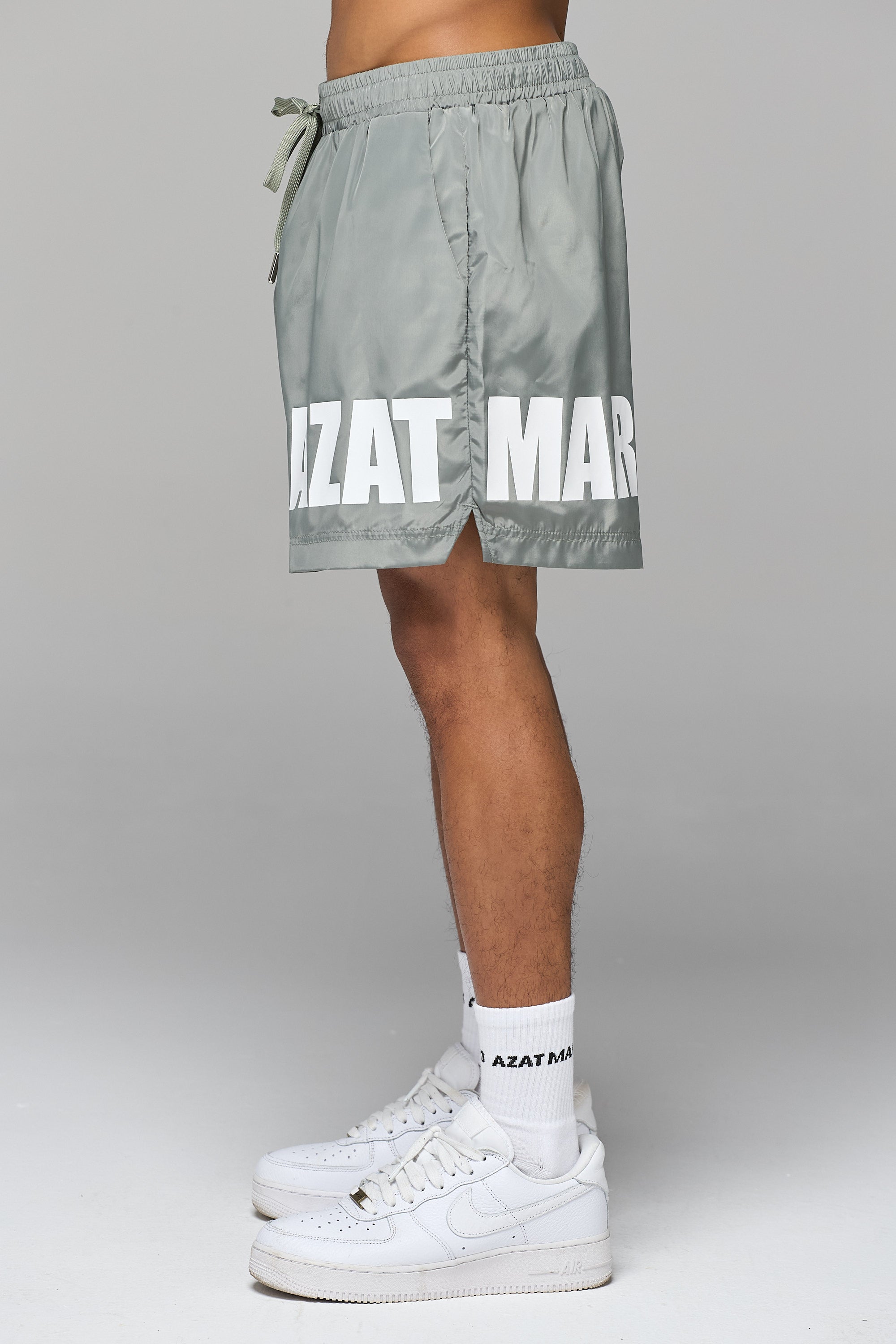 ХАКИ ПЛАВАТЕЛЬНЫЕ ШОРТЫ IMPACT LOGO