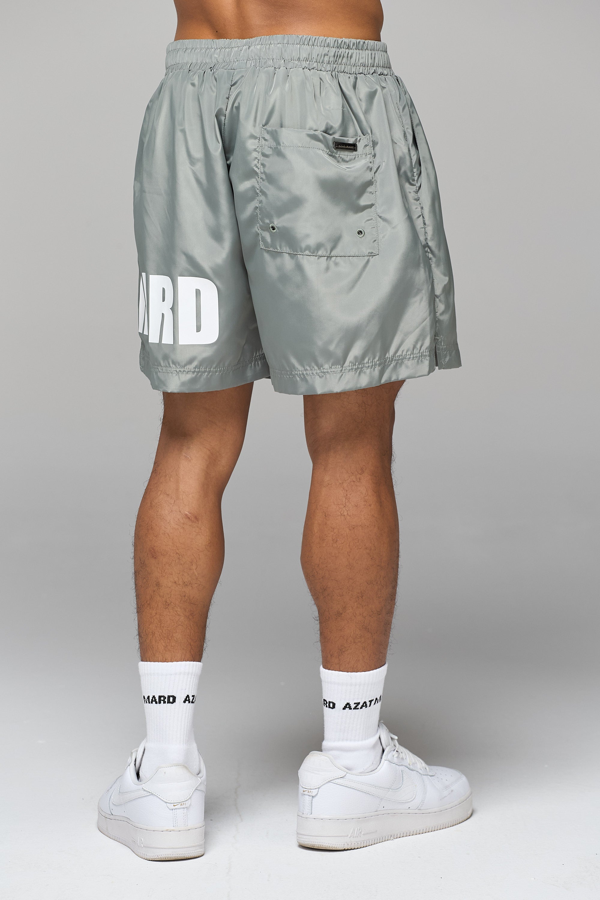 ХАКИ ПЛАВАТЕЛЬНЫЕ ШОРТЫ IMPACT LOGO