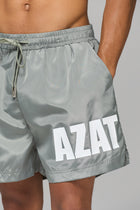 ХАКИ ПЛАВАТЕЛЬНЫЕ ШОРТЫ IMPACT LOGO