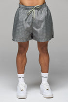 KHAKI ARMENIAN PATTERN SWIM SHORTS