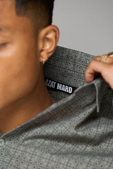 Հայկական Նախշերով Ազատ Ձևվածքով Խակի Շապիկ