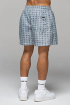 GREY ARMENIAN PATTERN SWIM SHORT