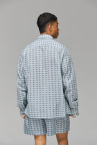 GREY ARMENIAN PATTERN SWIM SHORT