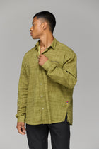 Ազատ Ձևվածքով Կանաչ Շապիկ