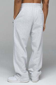 LES GENS MARL GREY RELAXED STRAIGHT LEG JOGGERS