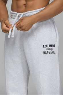 LES GENS MARL GREY RELAXED STRAIGHT LEG JOGGERS