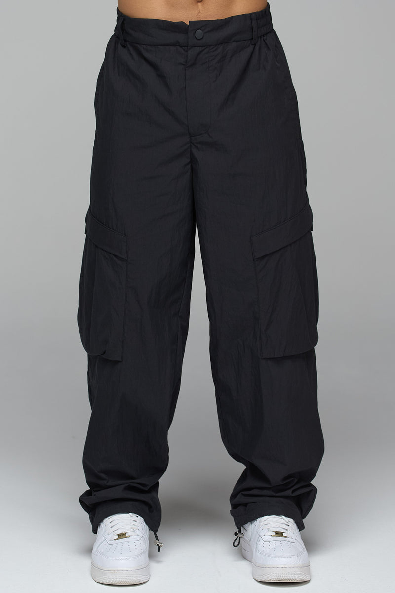 BLACK TECHNICAL COMBAT PANT