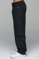 BLACK TECHNICAL COMBAT PANT