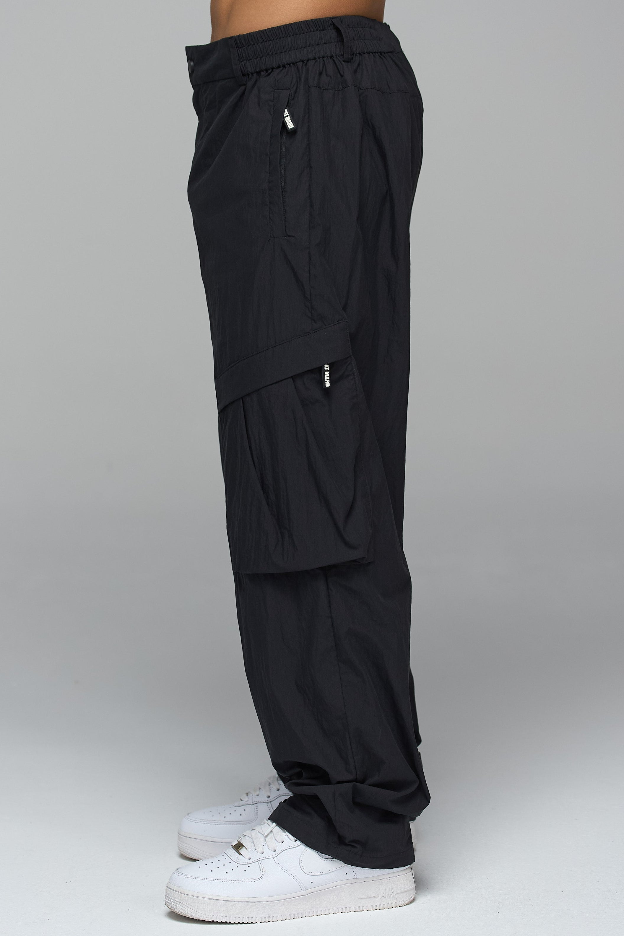 BLACK TECHNICAL COMBAT PANT