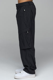 BLACK TECHNICAL COMBAT PANT
