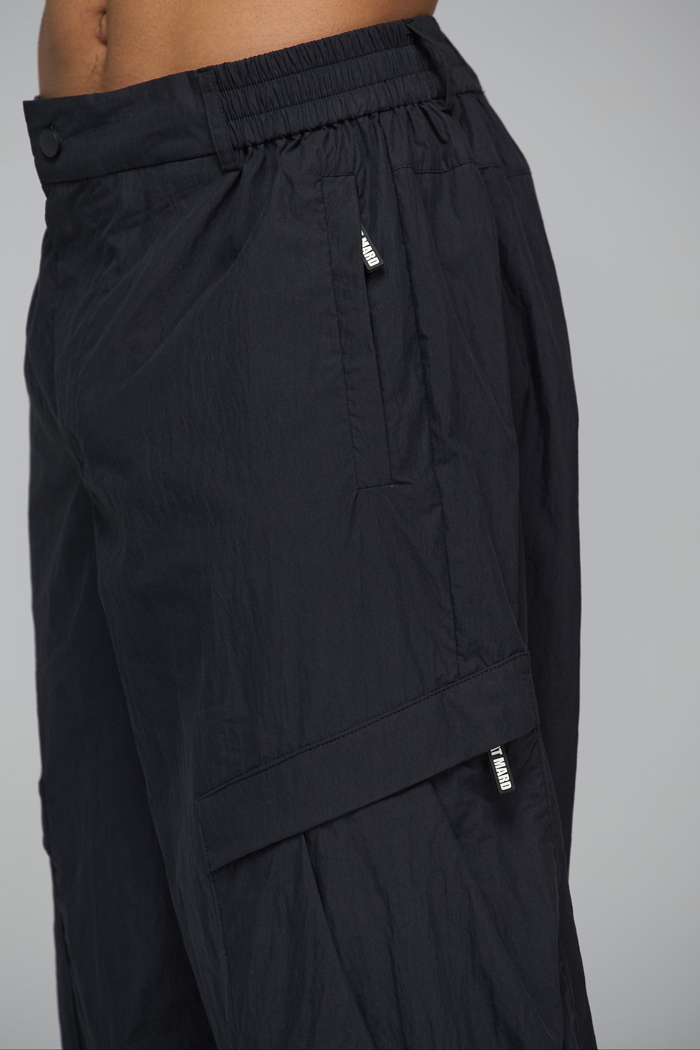 BLACK TECHNICAL COMBAT PANT