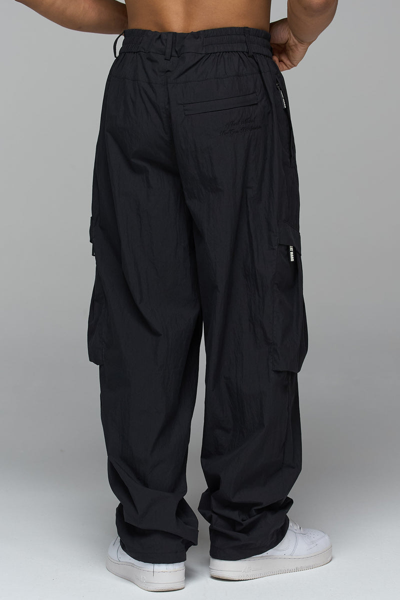 BLACK TECHNICAL COMBAT PANT