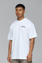 LES GENS SIGNATURE WHITE T-SHIRT