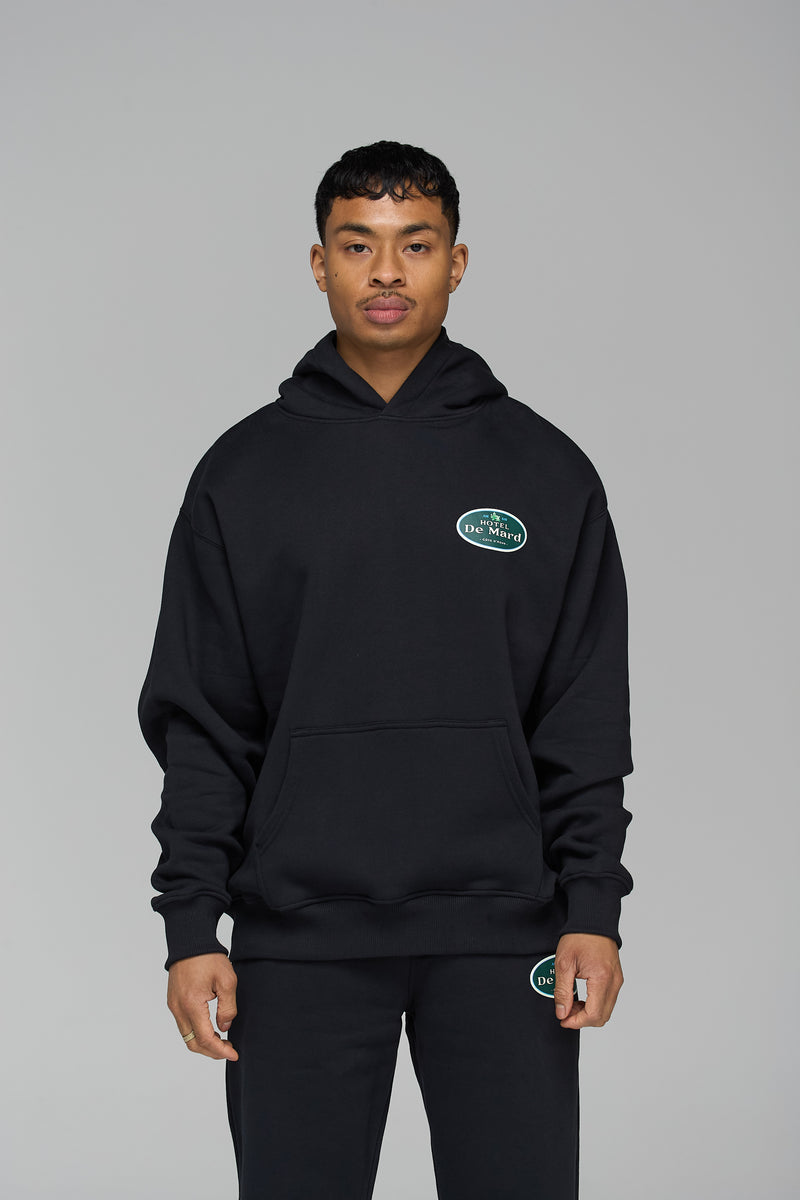 HOTEL DE MARD BLACK HOODIE
