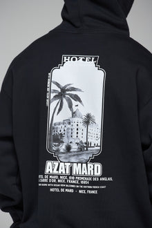HOTEL DE MARD BLACK HOODIE