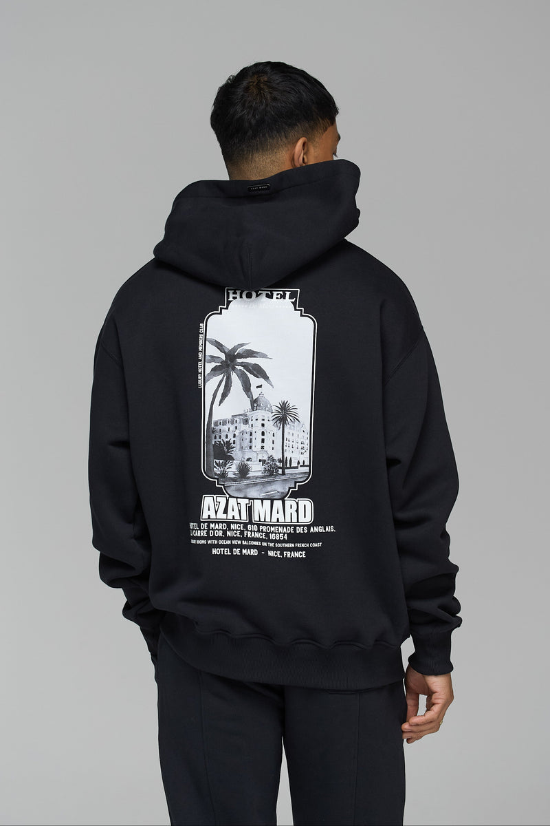 Hotel De Mard Чёрный Худи