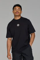 CORE HERITAGE EMBLEM T-SHIRT IN BLACK