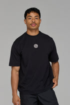 CORE HERITAGE EMBLEM T-SHIRT IN BLACK