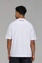CORE HERITAGE EMBLEM T-SHIRT IN WHITE