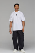 CORE HERITAGE EMBLEM T-SHIRT IN WHITE