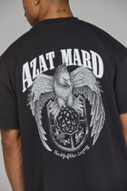 EAGLES OF ARMENIA T-SHIRT IN WASHED BLACK