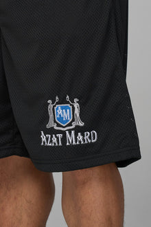 THE LOST GUIDING LIGHT BLACK MESH SHORTS