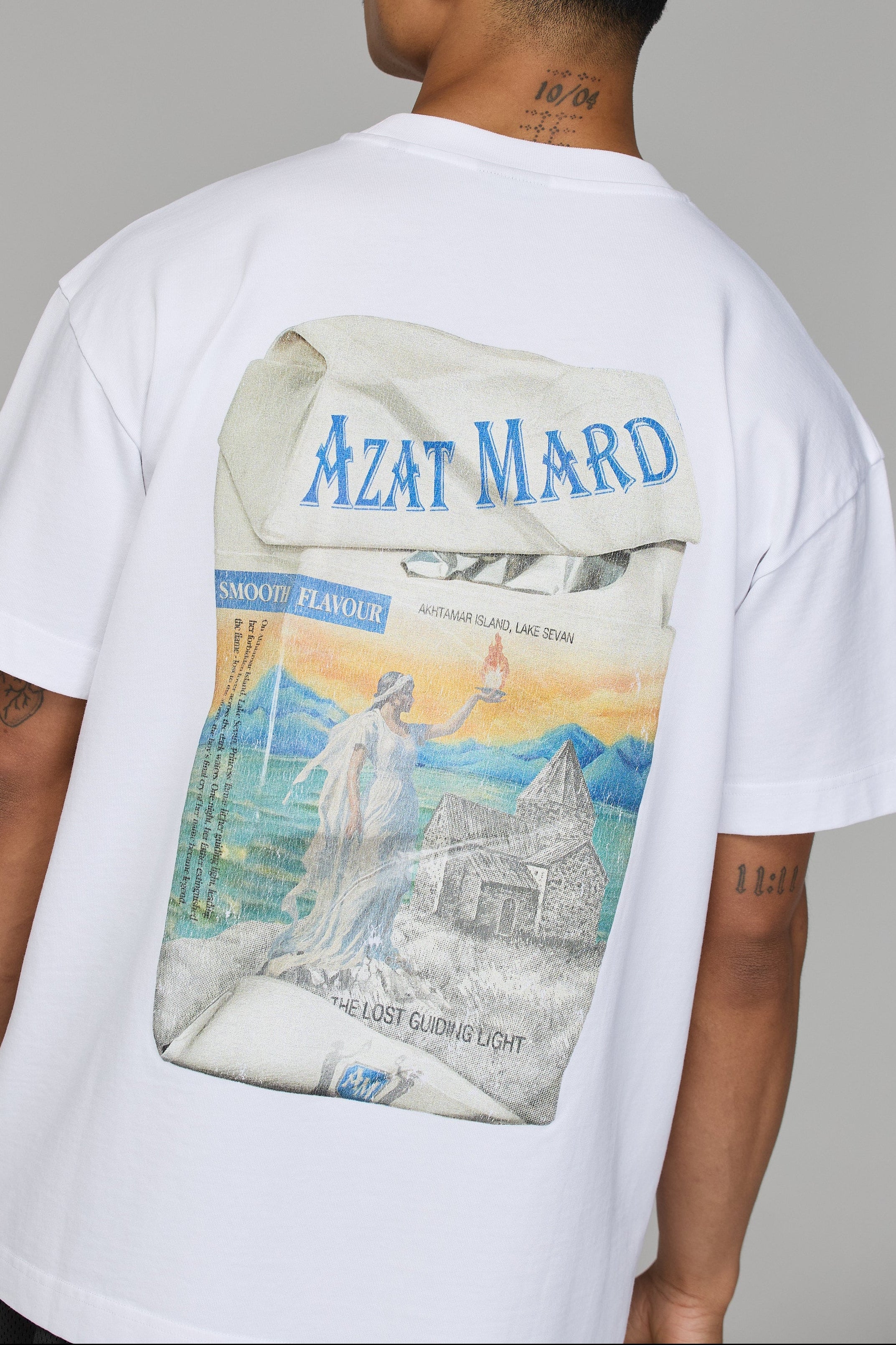 THE LOST GUIDING LIGHT WHITE T-SHIRT