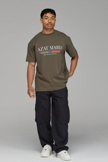 HERITAGE T-SHIRT IN OLIVE