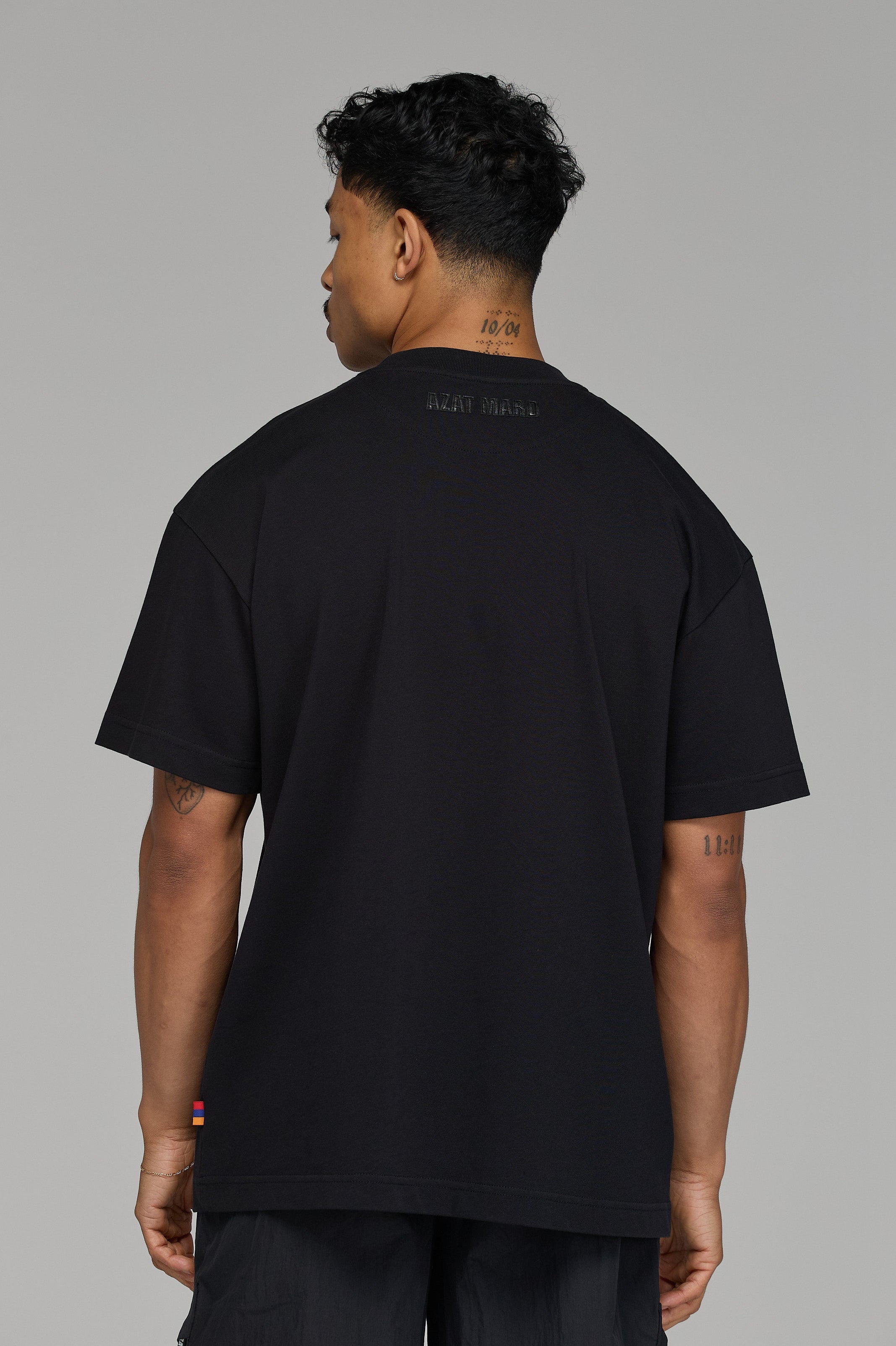 HERITAGE T-SHIRT IN BLACK