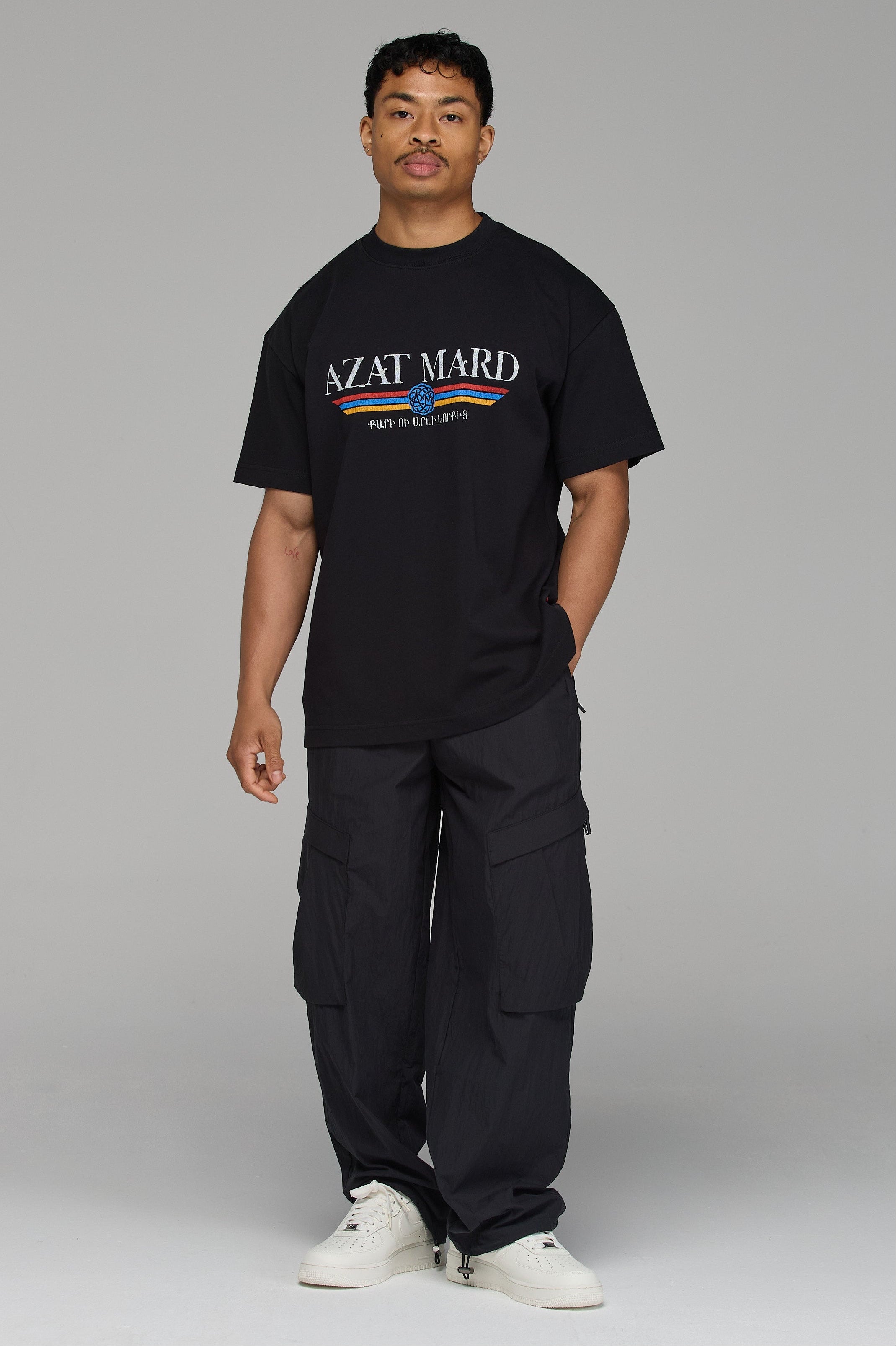 HERITAGE T-SHIRT IN BLACK