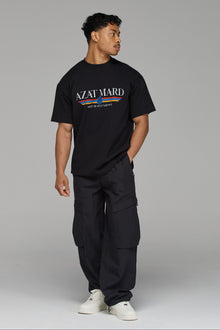 HERITAGE T-SHIRT IN BLACK