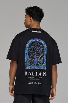 BLACK BALIAN ARMENIAN CERAMICS T-SHIRT
