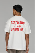 LES GENS VINTAGE WHITE WITH RED T-SHIRT