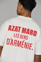 LES GENS VINTAGE WHITE WITH RED T-SHIRT