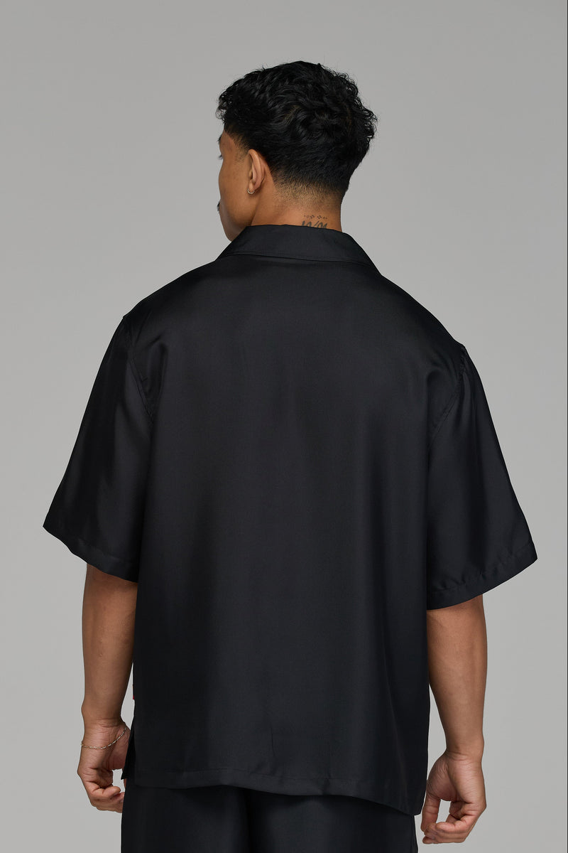 LES GENS MAISON ATELIER SILK SHIRT (100% premium Italian silk)