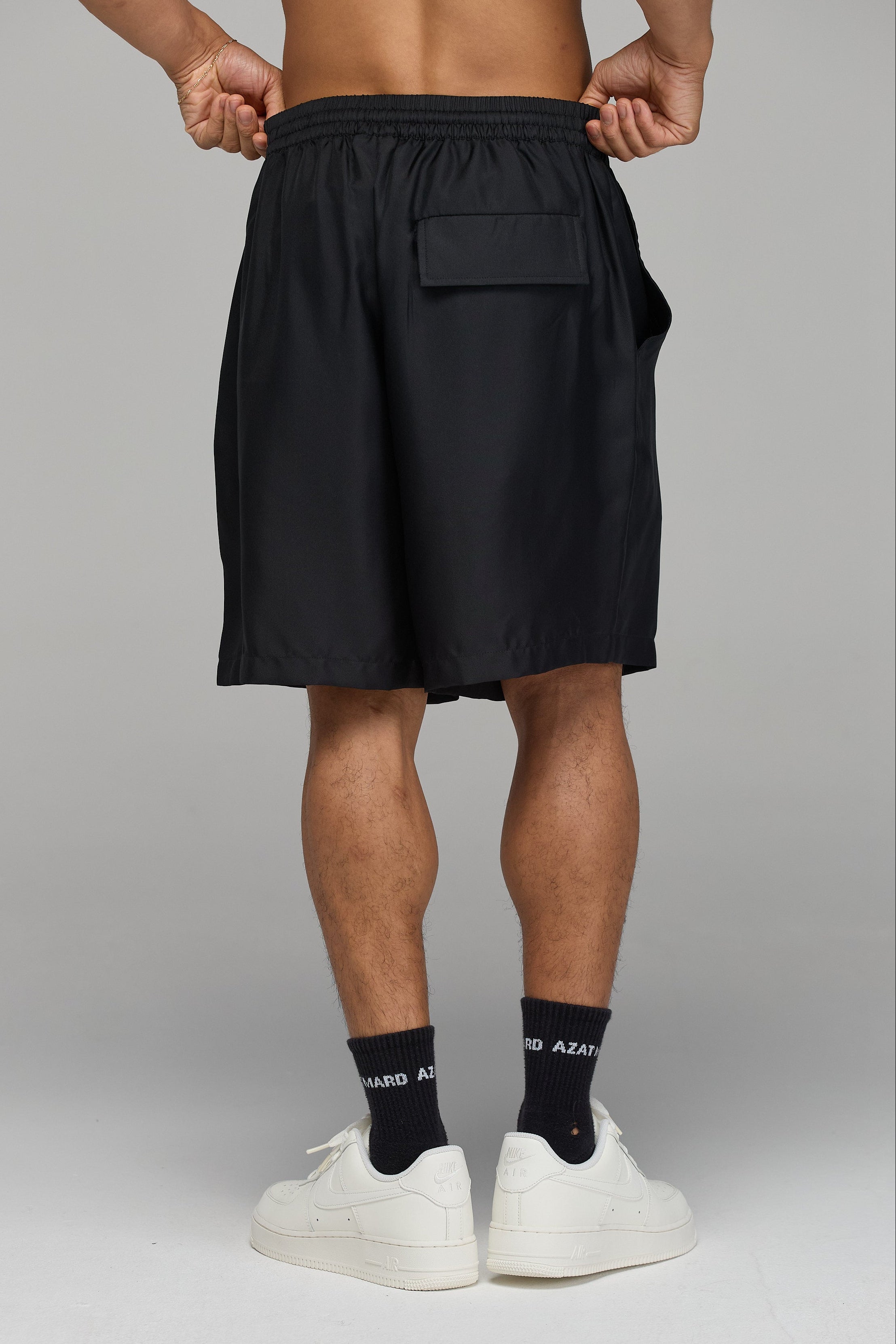 LES GENS MAISON ATELIER SILK SHORTS (100% premium Italian silk)